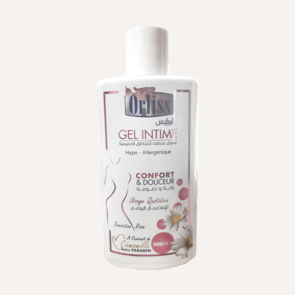 Gel Intime A Lextrait De Camomille Sensation Rose Orliss Cosmetic 